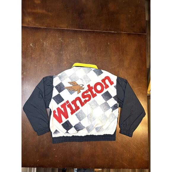 VTG 1990s NASCAR Winston Racing Lightwear Windbreaker Jacket - Picture 15 of 15